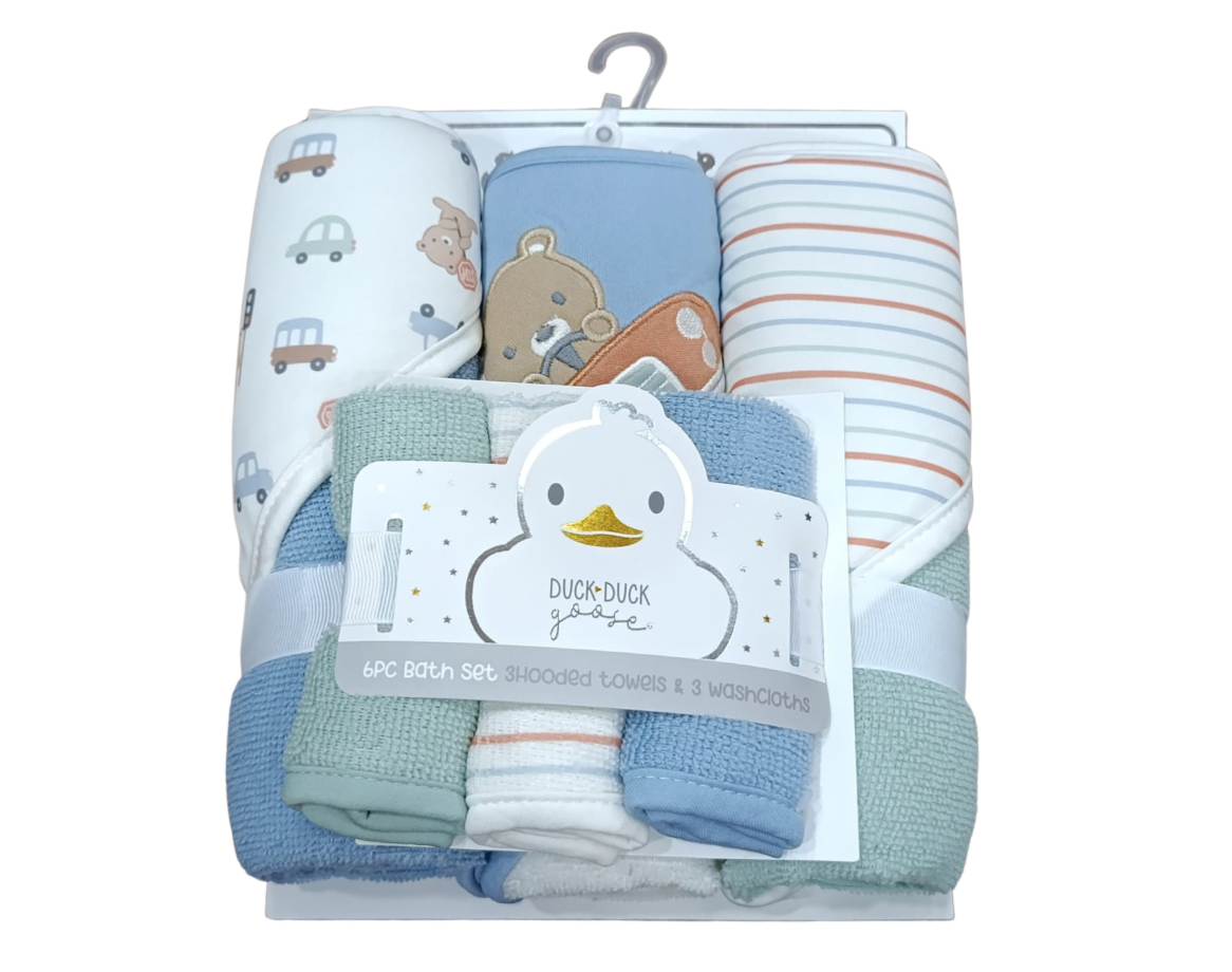 Duck•Duck Goose - Hooded Towels & Washcloths