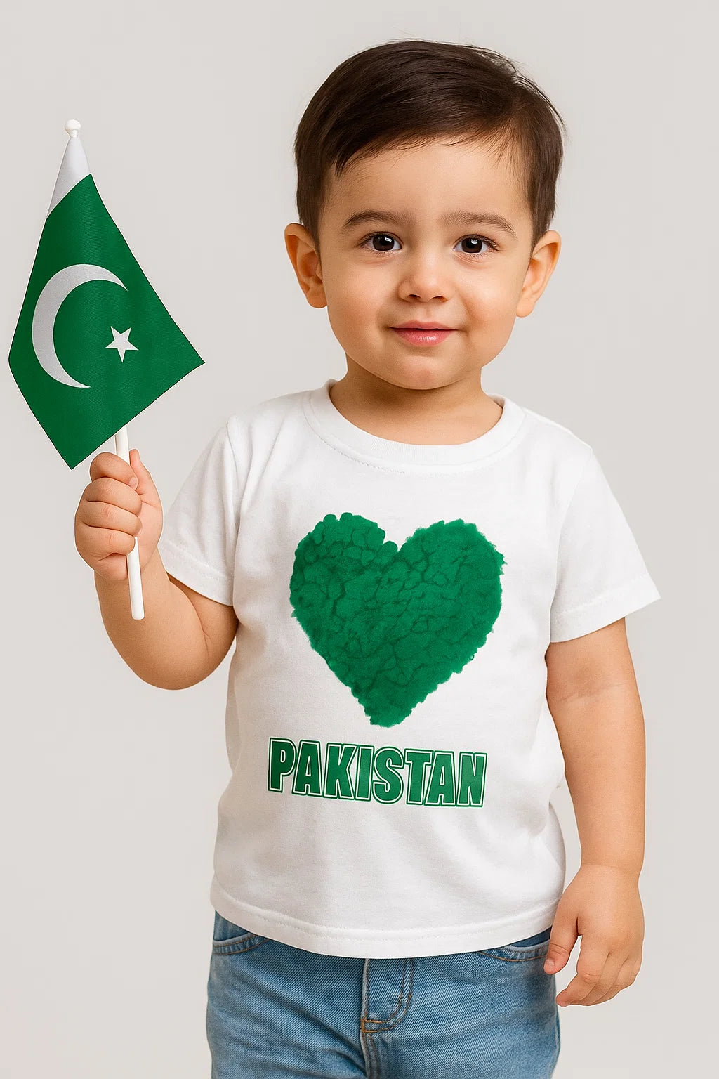 Green Heart Pakistan T-Shirt – National Pride Edition