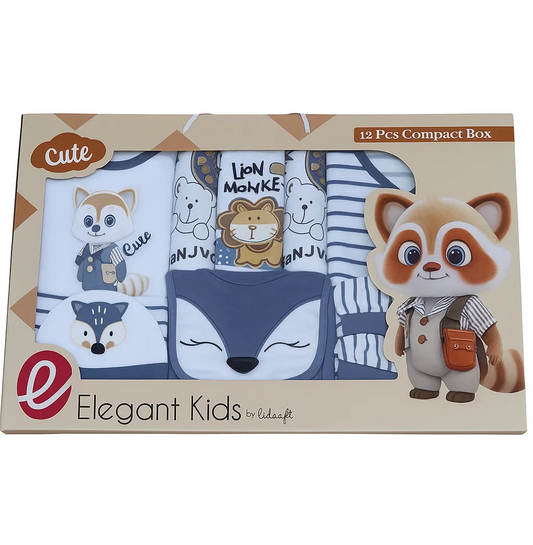 Fox & Animal Friends - Newborn Baby Gift Set Of 12 Piece