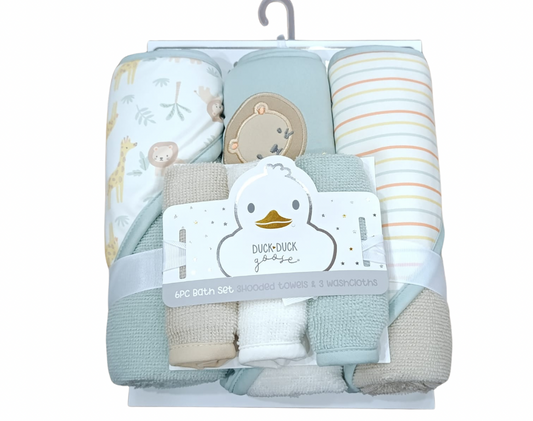 Duck•Duck Goose - Hooded Towels & Washcloths