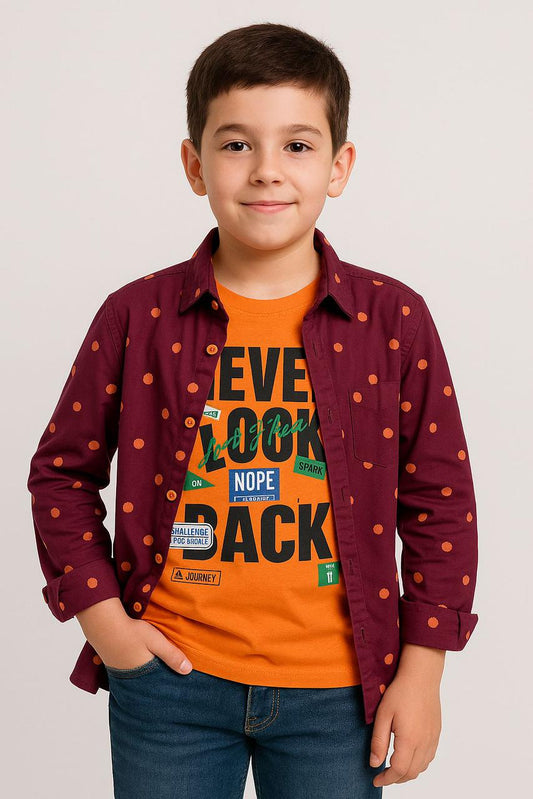 Full Sleeves Shirt Set - Cotton Shirt