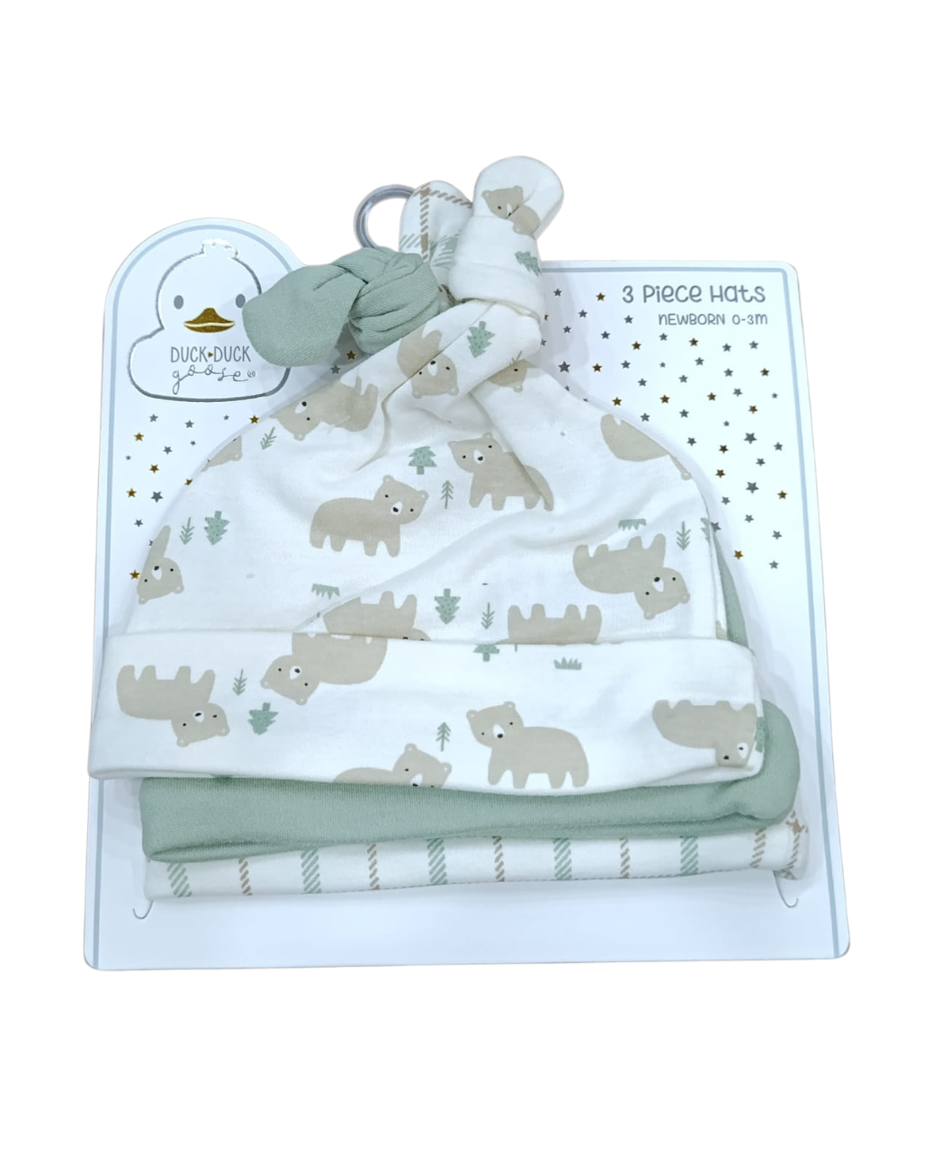 Duck•Duck Goose - Newborn Cap set of 3