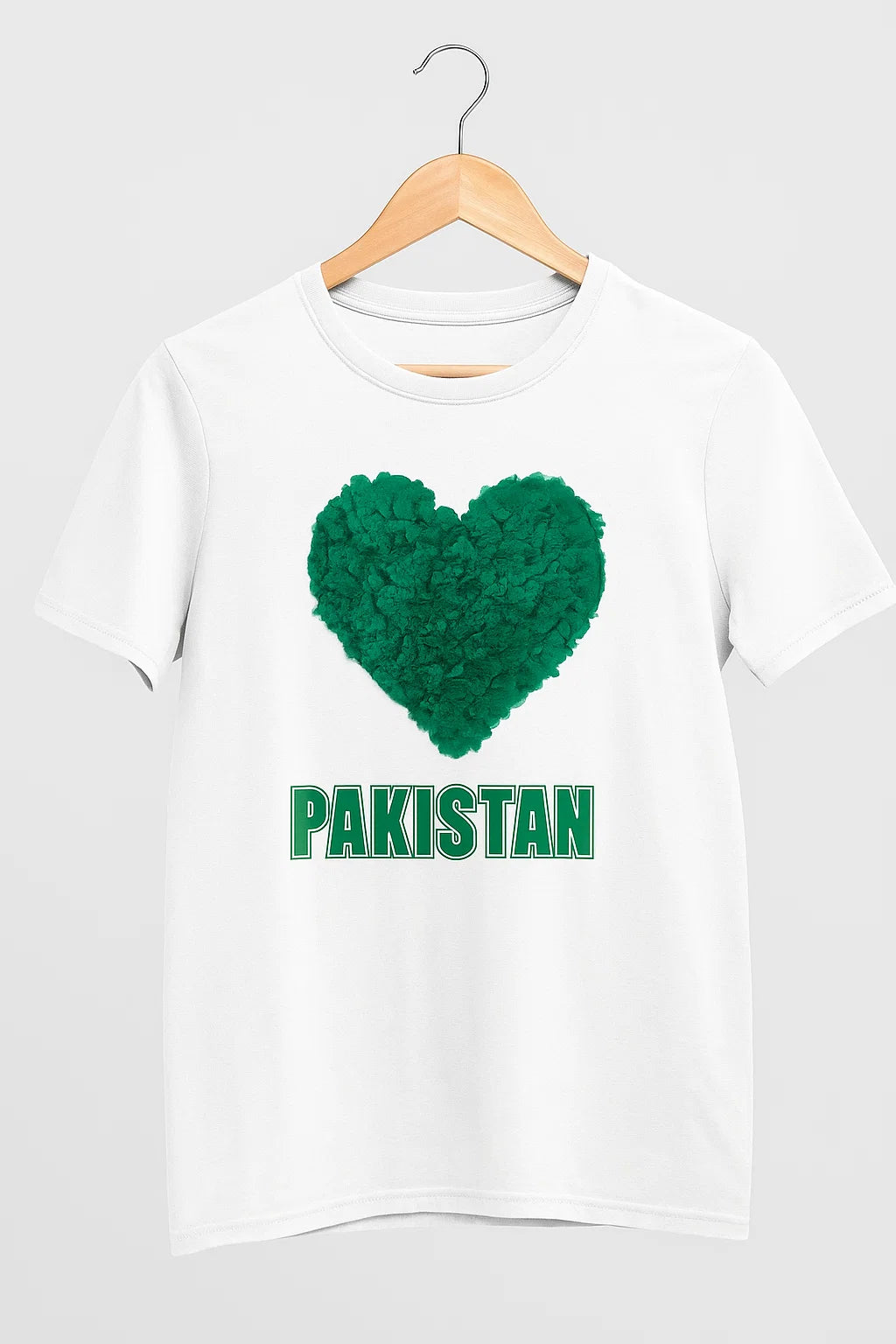 Green Heart Pakistan T-Shirt – National Pride Edition