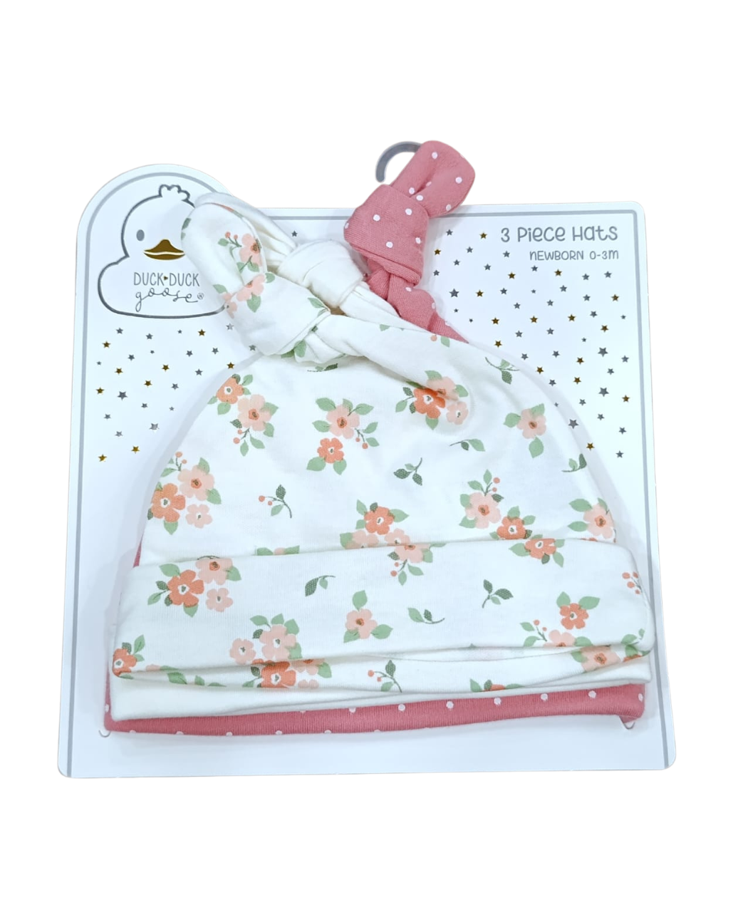 Duck•Duck Goose - Newborn Cap set of 3