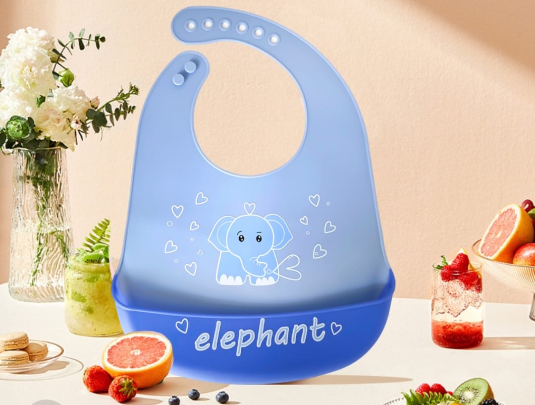 ALGO - Elephant Baby Bib