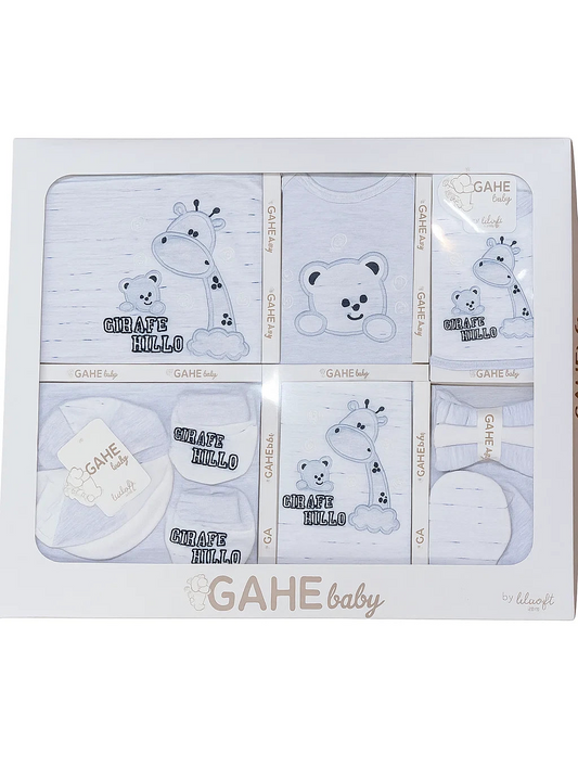 Giraffe & Bear Design Newborn Gift Set of 10-Piece