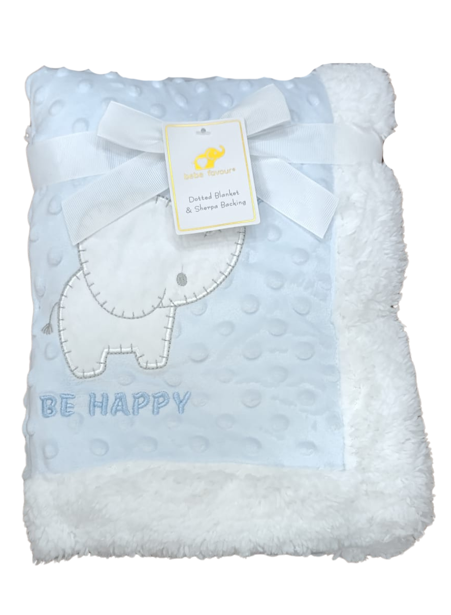 Baby Blanket - Be Happy