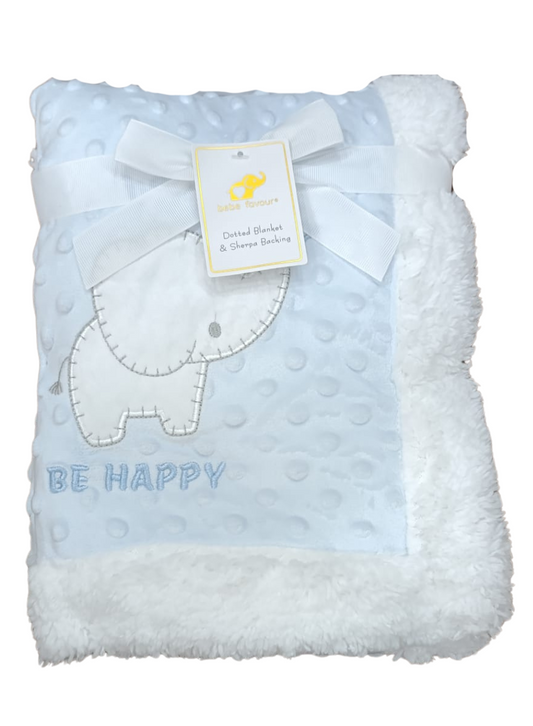 Baby Blanket - Be Happy
