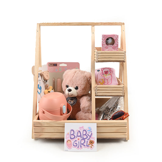 Girl's Tall Gift Basket