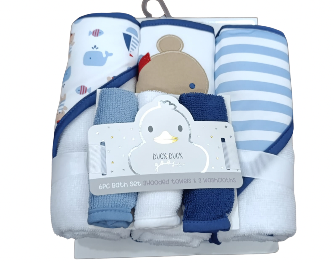 Duck•Duck Goose - Hooded Towels & Washcloths