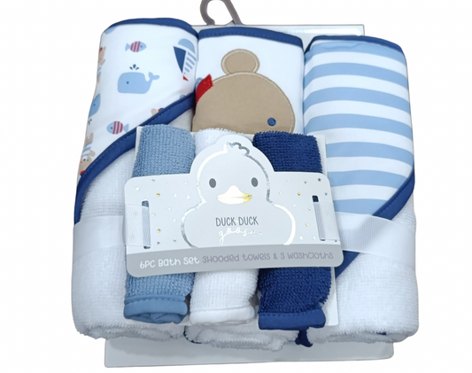 Duck•Duck Goose - Hooded Towels & Washcloths