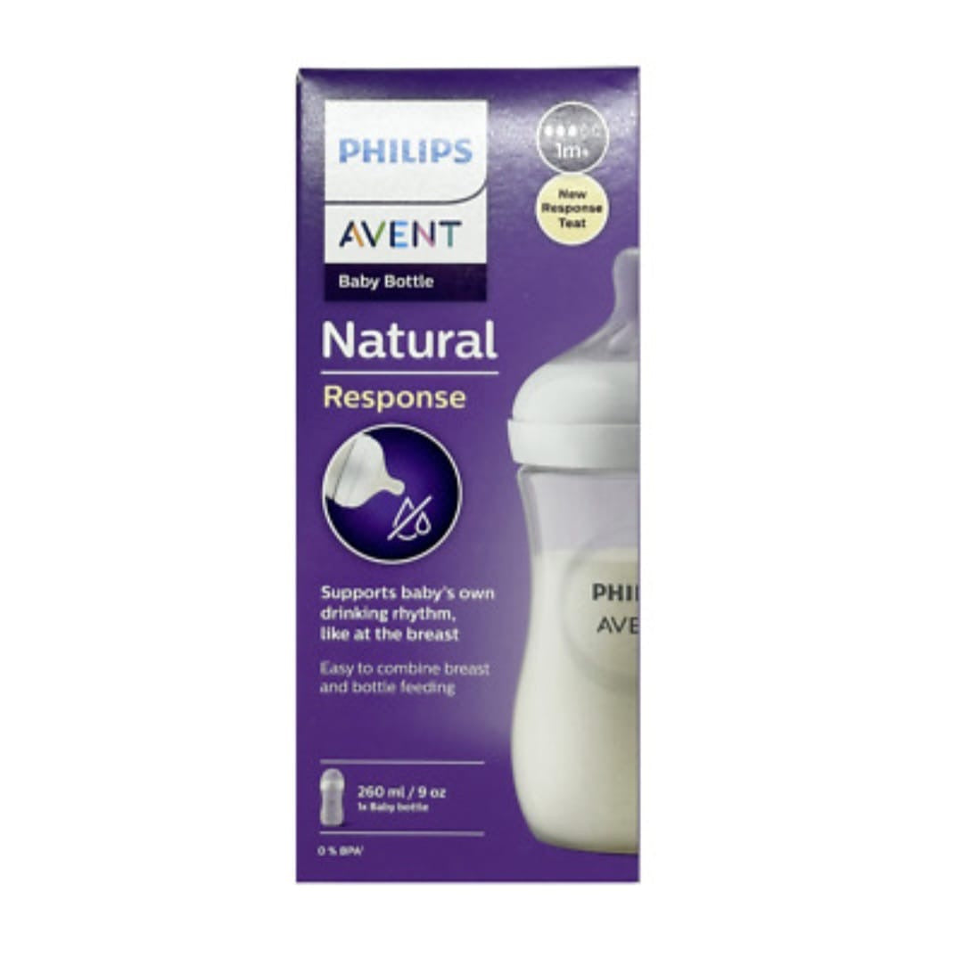 Philips Avent Natural Response Baby Bottle (260ml/9oz)